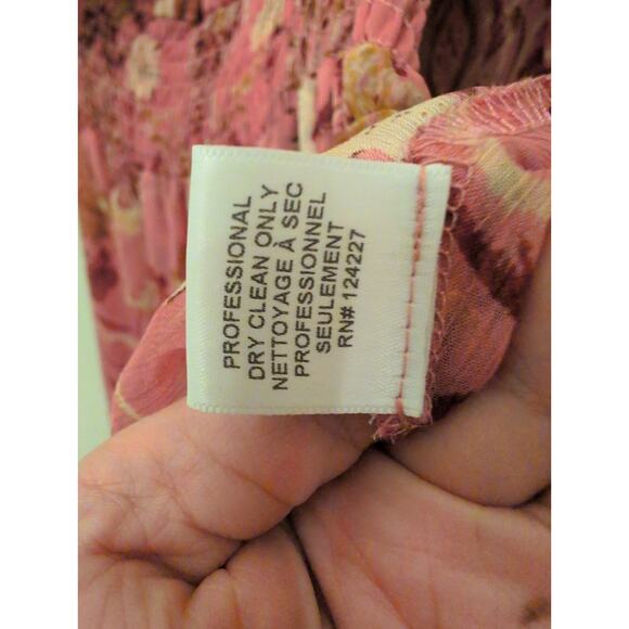 Misa Los Angeles Vola One-Shoulder Ruffle Midi Dress size M - Picture 7 of 9